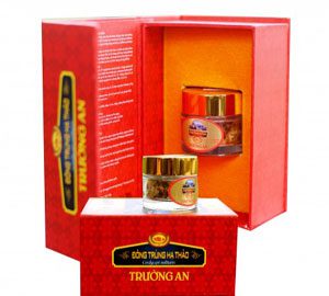Bao bì Đông trùng hạ thảo nhộng khô nguyên con
